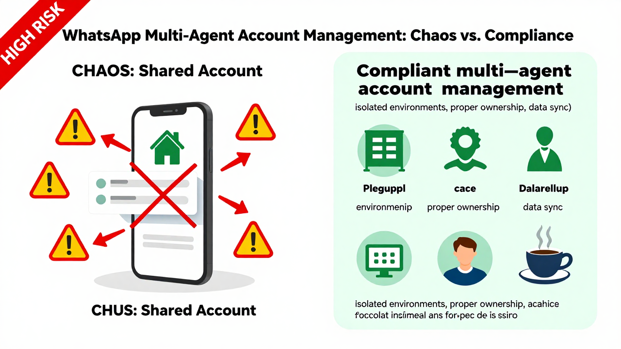 WhatsApp Multi-Agent Account Management: The Essential Path From Chaos to Compliance