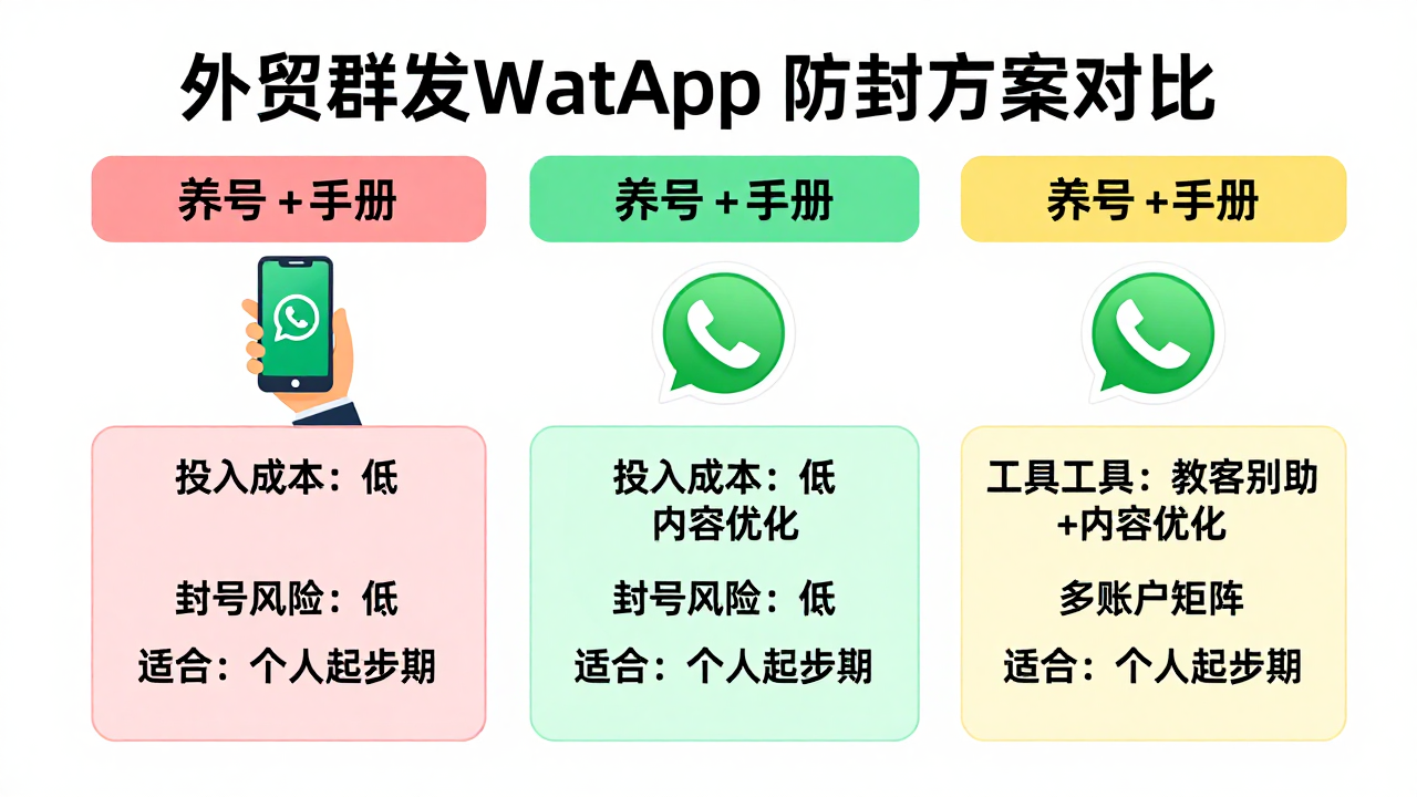 外贸群发 WhatsApp 防封解决方案，2025实操避坑指南