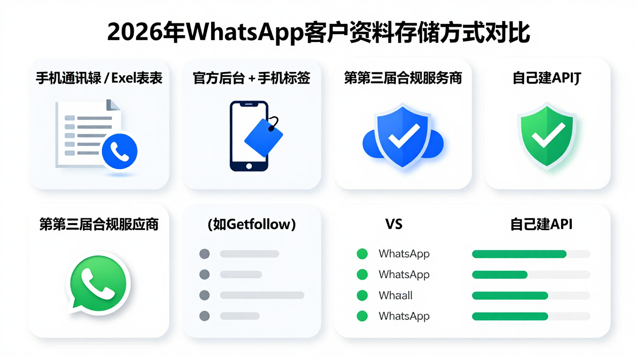 WhatsApp 企业后台客户资料存储：2026年跨境卖家必须避开的三个深坑与一套合规解法