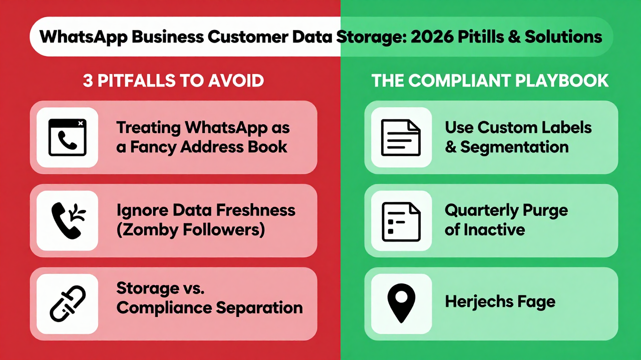 WhatsApp Business Customer Data Storage: 3 Pitfalls Cross-Border Sellers Must Avoid in 2026 (Plus a Compliant Solution)