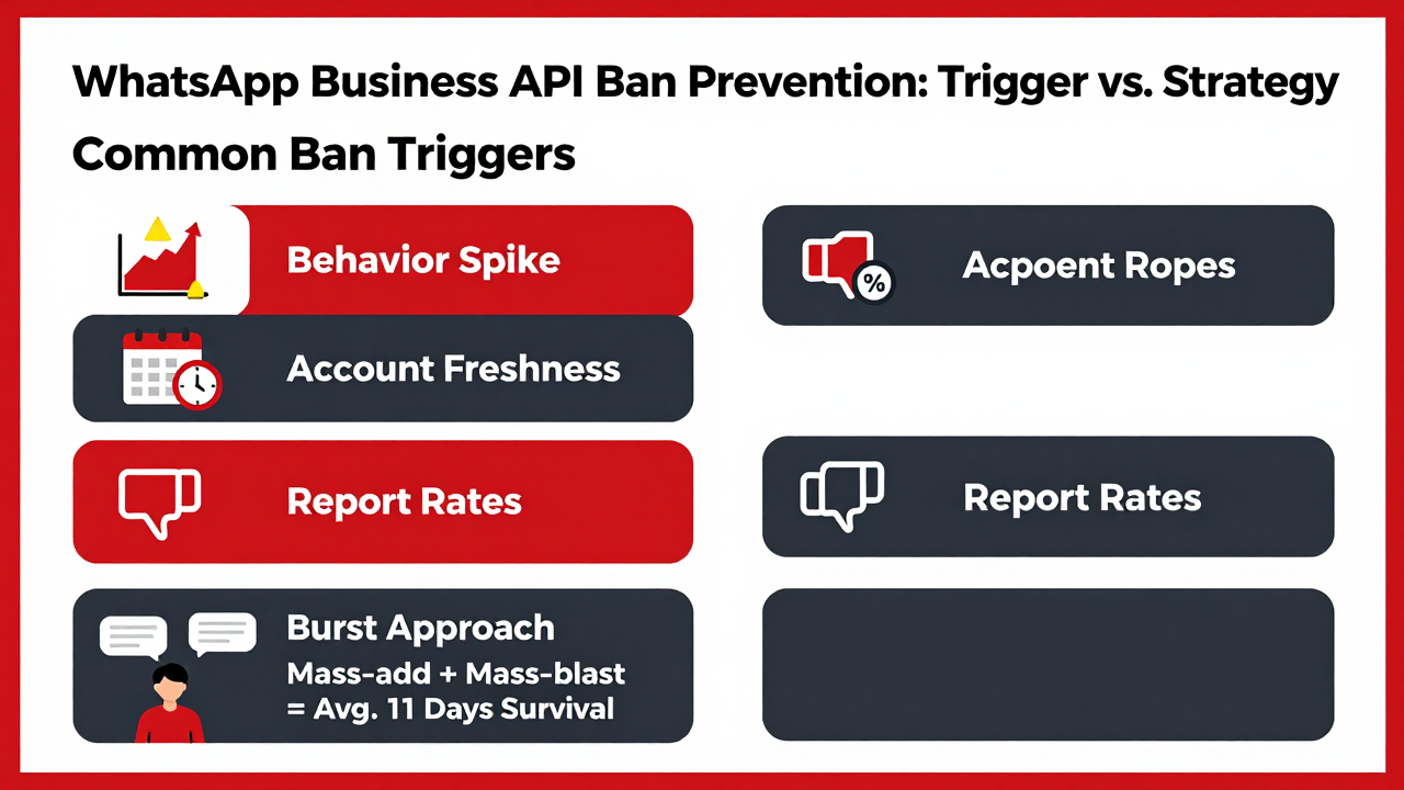 WhatsApp Business API Ban Prevention: Why "Official API" Isn't a Free Pass
