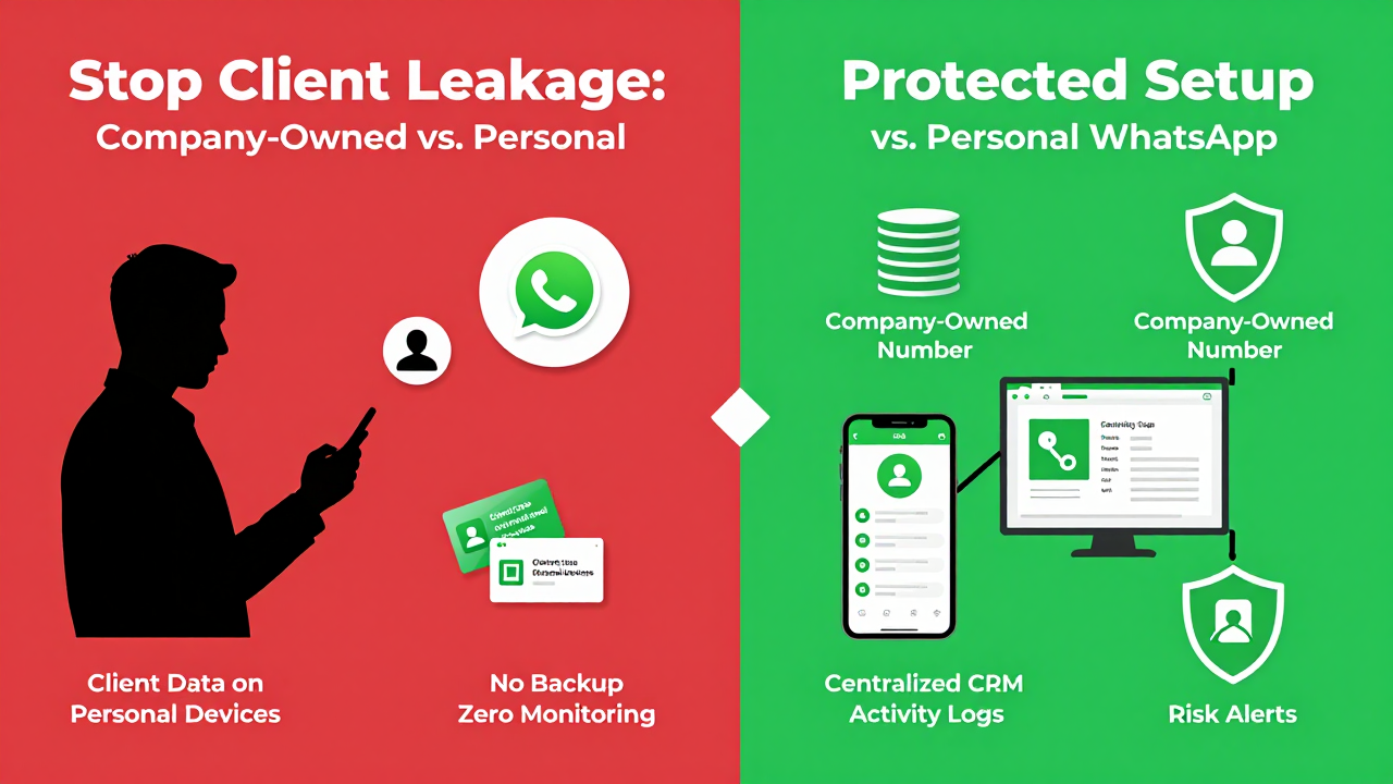 How to Stop Employees from Taking WhatsApp Clients When They Leave How to Stop Employees from Taking WhatsApp Clients When They Leave