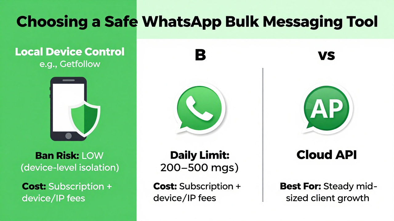 Safe WhatsApp Bulk Messaging Tools for Exporters: How to Choose Without Getting Banned