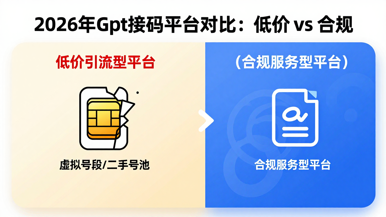 GPT接码短信平台怎么选?2026年跨境企业避坑指南 GPT接码短信平台怎么选?2026年跨境企业避坑指南