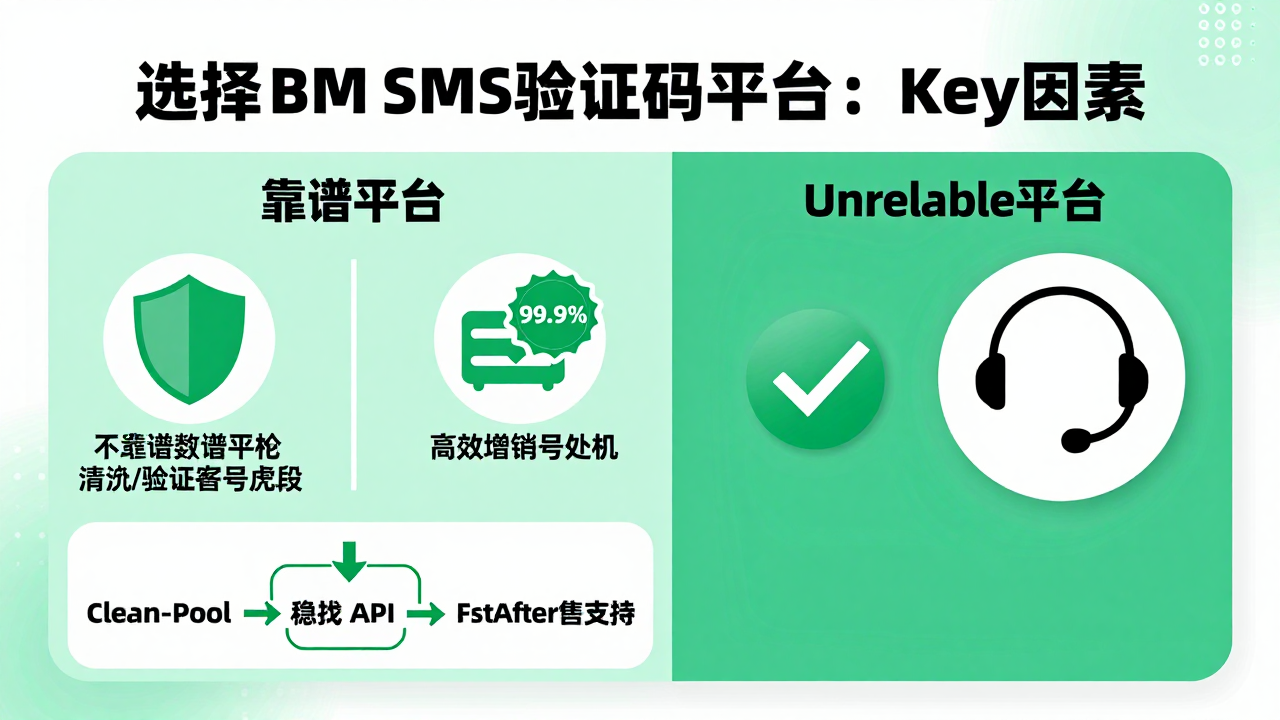 BM短信接码平台怎么选？跨境老鸟的避坑经验