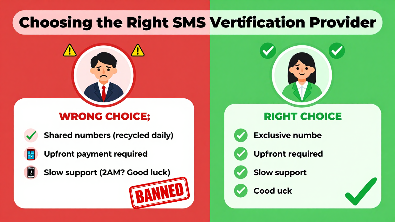 Virtual SMS Verification: Cross-Border Businesses Can't Avoid It, But 90% Pick the Wrong Provider
