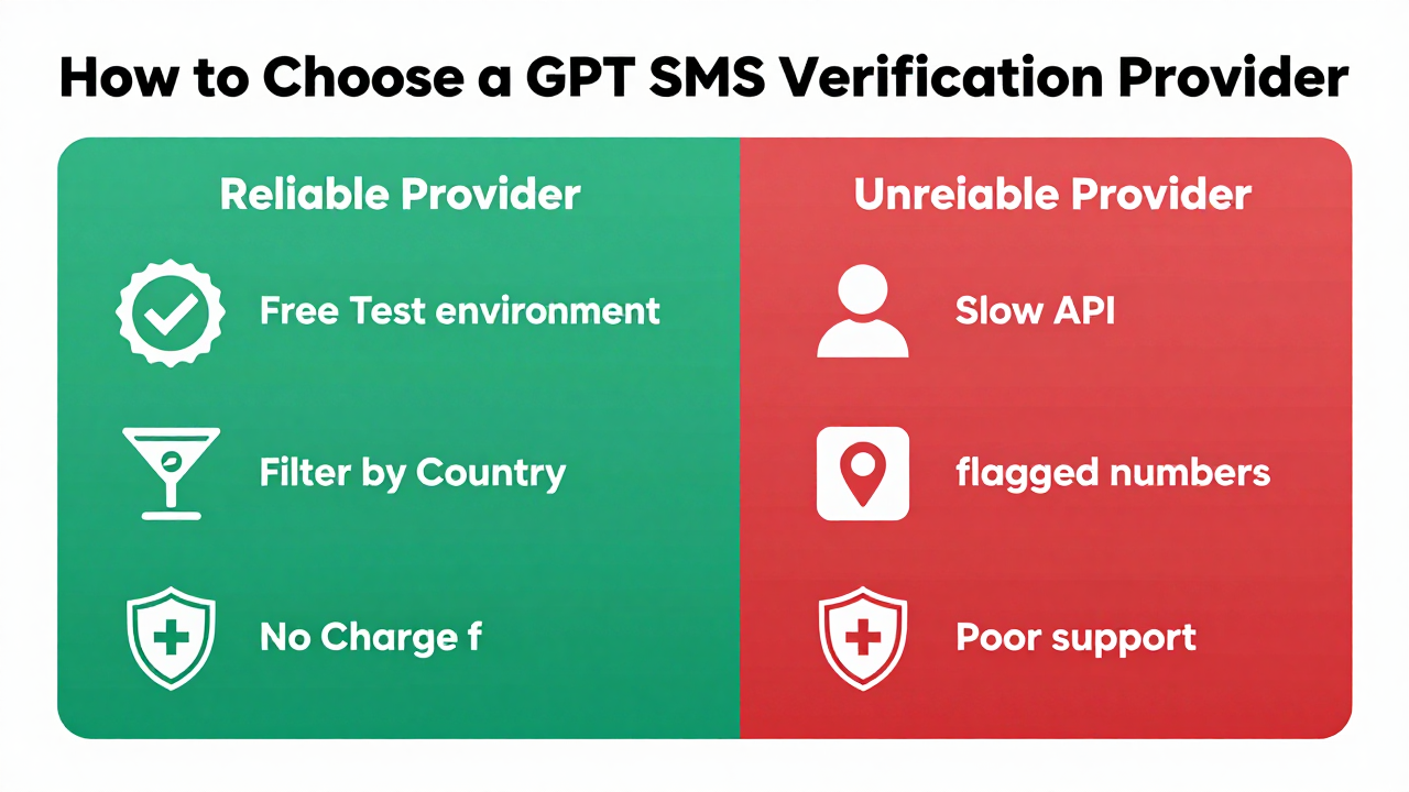 GPT SMS Verification: How to Choose a Reliable Provider Without the Headaches