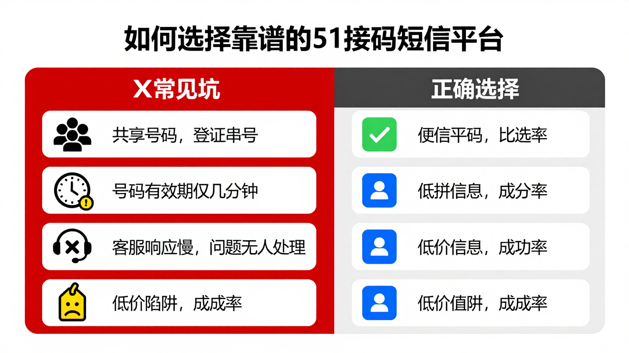 51接码短信平台怎么选?跨境业务避坑指南 51接码短信平台怎么选?跨境业务避坑指南