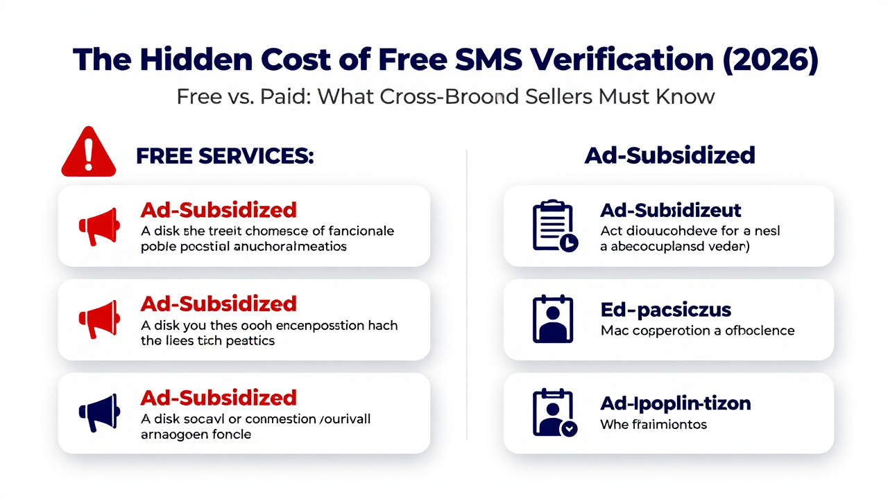 Free SMS Verification Code Services in 2026: What Cross-Border Sellers Need to Know Before Trusting Them