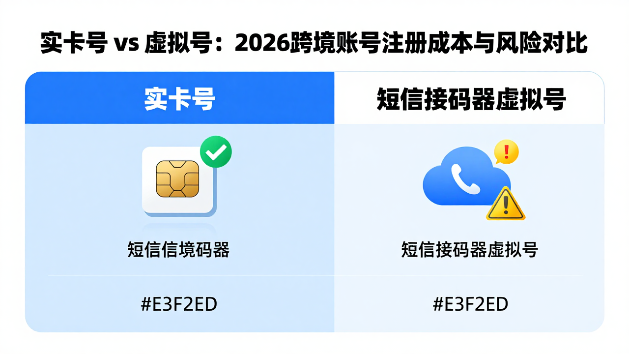 2026年跨境业务中的短信接码器虚拟号:真实价值与避坑指南 2026年跨境业务中的短信接码器虚拟号:真实价值与避坑指南
