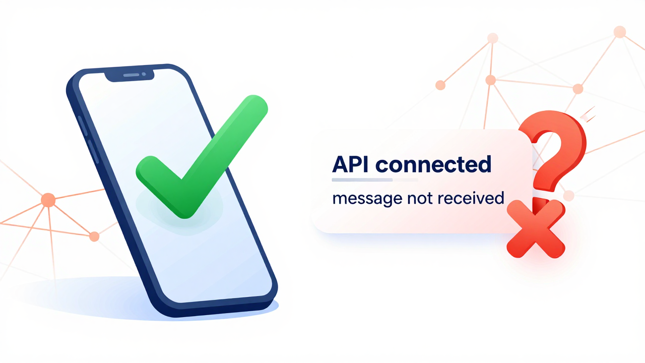 SMS API Connected But No Text Received: 2026 Cross-Border Delivery Failures Explained