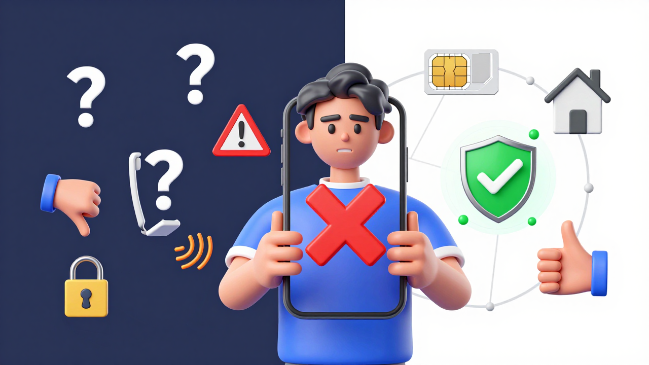 iPhone视频接不到验证码短信？跨境业务卡在这一步，问题可能不在手机
