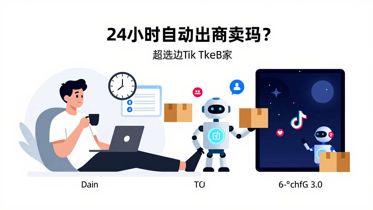 跨境卖家如何设置TikTok账号实现24小时自动发货？
