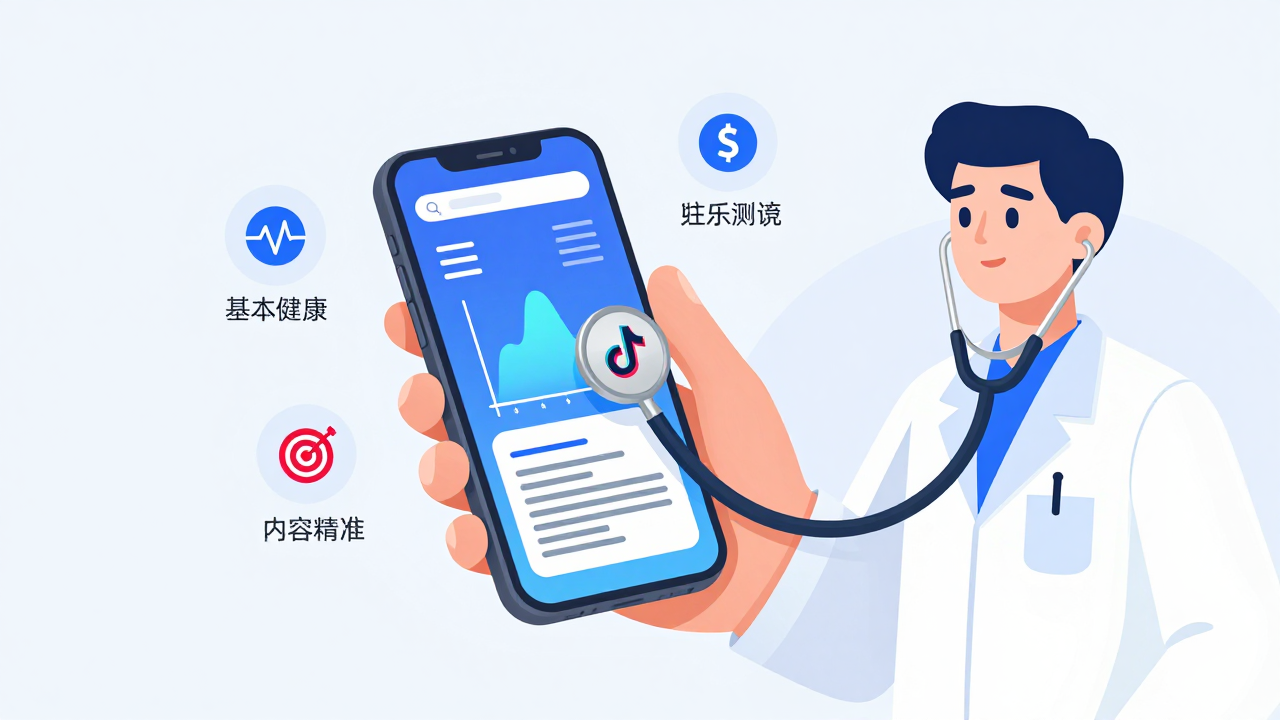 购买TikTok实名号后，3步测试账号真实流量潜力